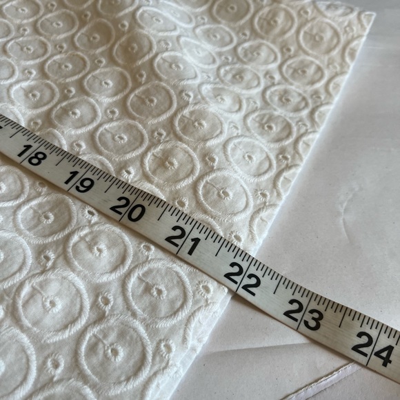 NWT J.Crew white eyelet skirt size 8 - Picture 6 of 7